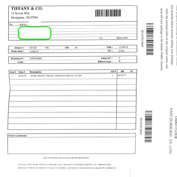 ♥️ Tiffany & Co: Authentic Red Heart Tag Bead Bracelet ♥️ - Picture 8 of 10